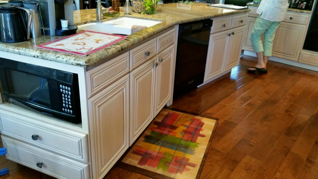 Kitchen Island Before