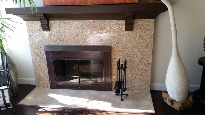 fireplace remodel